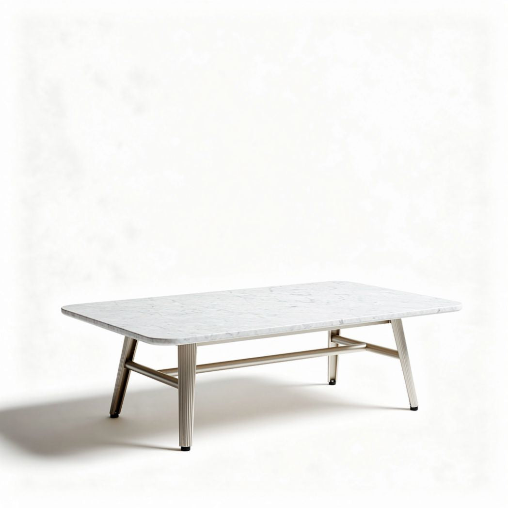 Table basse ovale en bois 120 x 60 x 40cm pour salon moderne